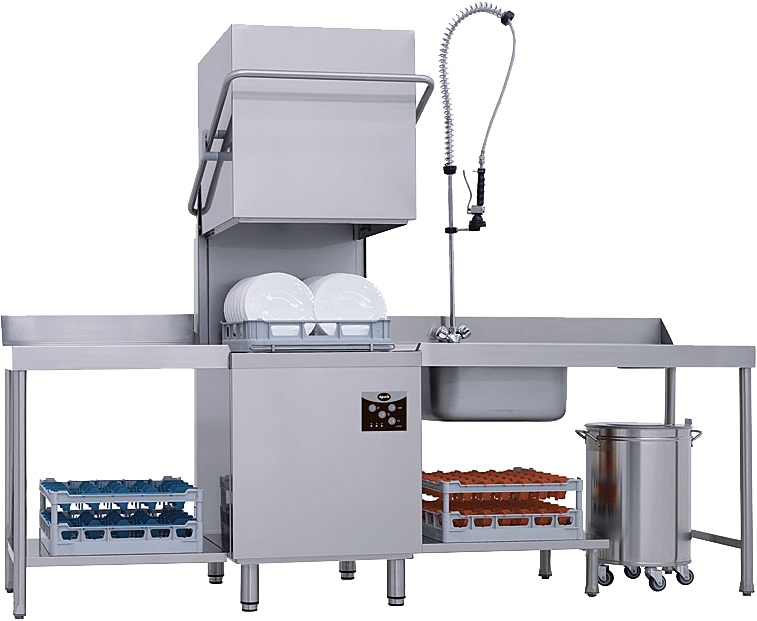 картинка Купольная посудомоечная машина APACH AC800 (ST3800RU) от магазина APACH RUSSIA
